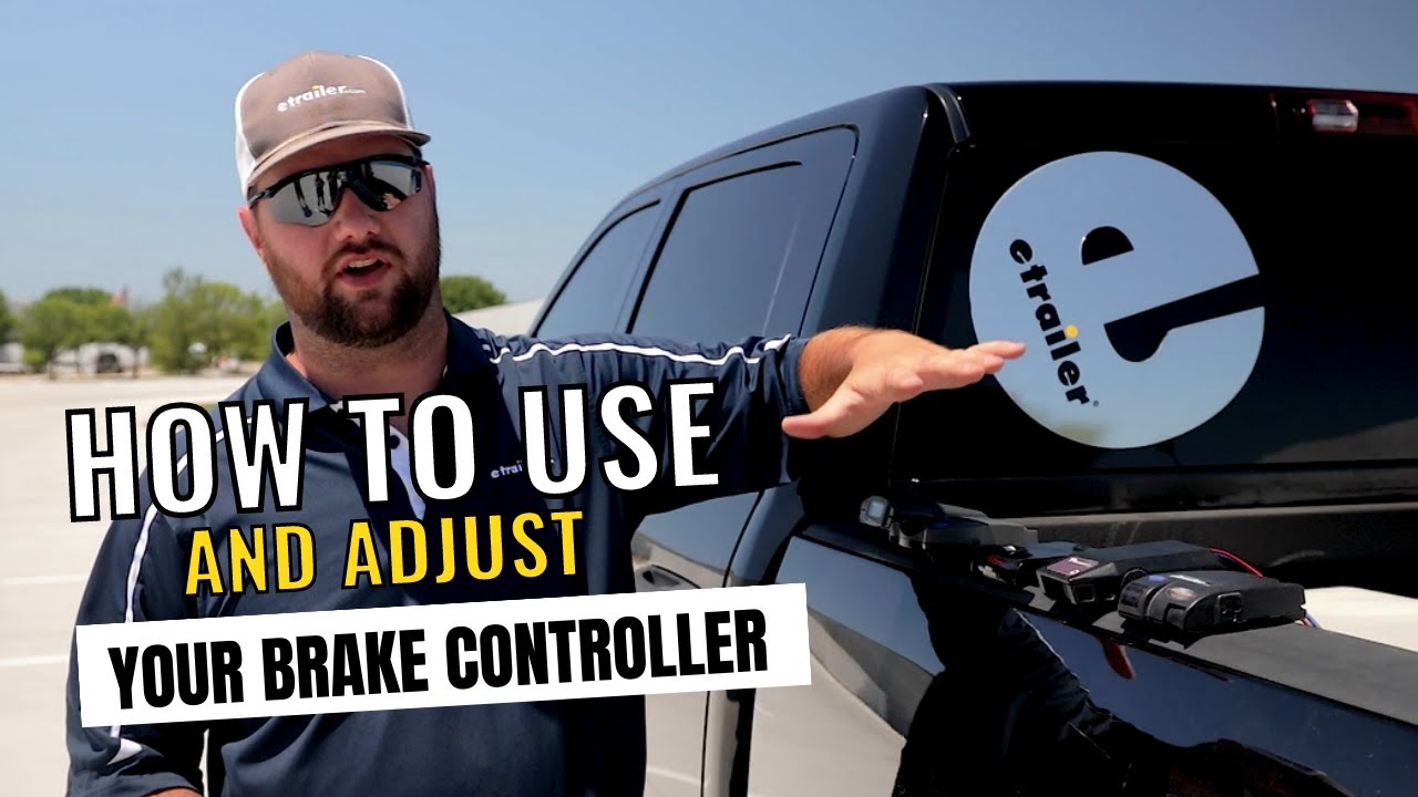 What is the best trailer brake control setting? Tipseri