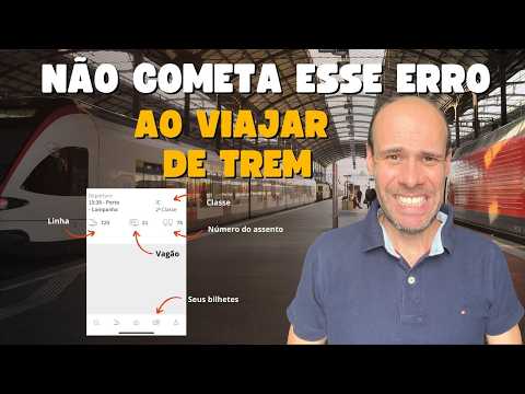 Como ir de trem de Porto a Lisboa - Passo a Passo