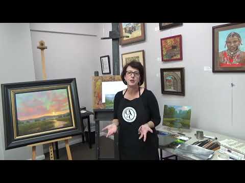 Ellen Howard - Painting Marshes in Oils