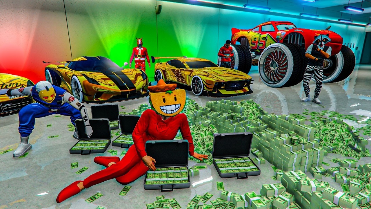 REACCIONO AL MEJOR GARAJE DE GTA 5 ONLINE!! FLIPANTE!