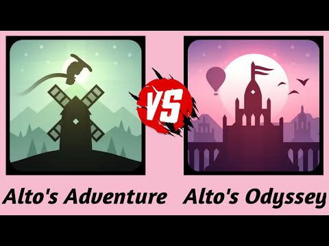 Alto's Adventure Vs Alto's Odyssey | Players | Gameplay HD