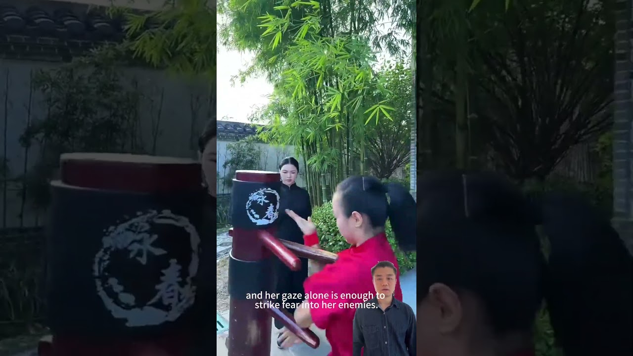 Her hand speed is incredible, and her gaze alone is enough to strike fear into her enemies#wingchun