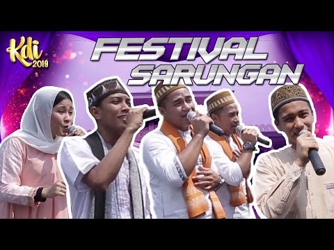 ANTUSIAS BGT! Pawai Sarungan Bersama Arci, Hikam, A2R, Nia, Rezki & Anisa KDI