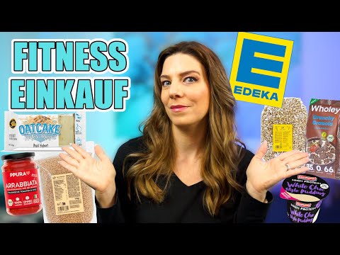 Fitness shopping at Edeka 🔥 | Everything for weight loss and dieting