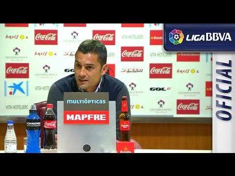 Rueda de Prensa de Francisco Rodríguez tras el UD Almería (0-0) RCD Espanyol - HD