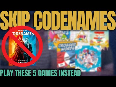 Skip Codenames - Play These 5 Board Games Instead!