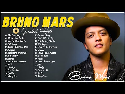 Bruno Mars Playlist 2026 | Best Songs Full Album | The Best Of Bruno Mars | Greatest Hit