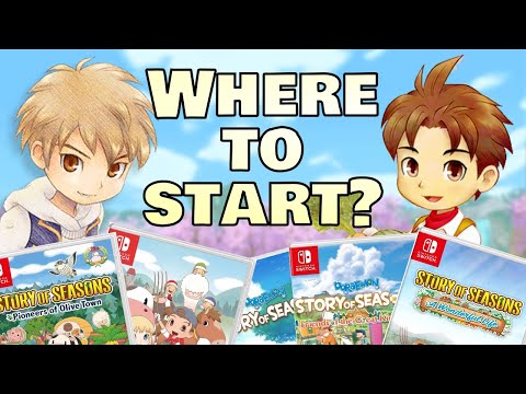 What is the best Story of Seasons game on the Switch? Comparing the 5 games!