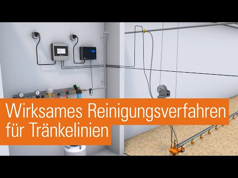 Saubere Tränkelinien durch Ultraschall | SonicClean