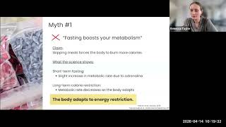 Fasting Myths what science shows