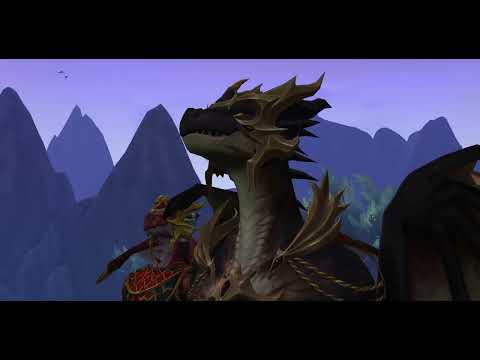 Wrathion and Ebyssian meet Emberthal , Rally to Emberthal Cinematic , World of Warcraft Dragonflight