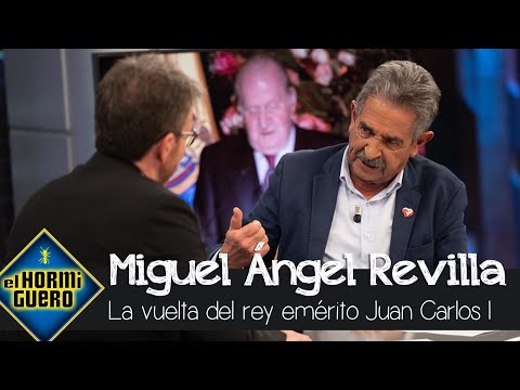 Miguel Ángel Revilla en desacuerdo con Rajoy y su apoyo al rey emérito Juan Carlos I - El hormiguero