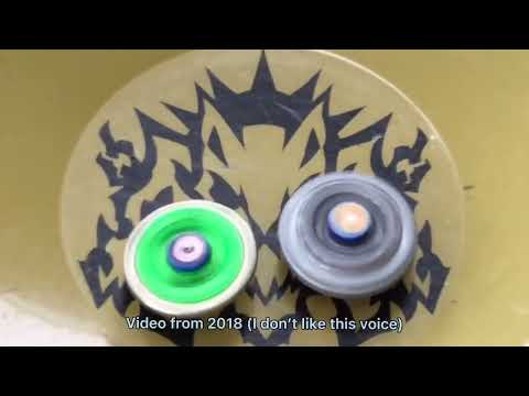 Beyblade Metal Battle - Flame Libra (Fake) VS Scythe Kronos (Real) -￼ Video from 2018