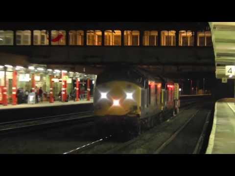 37603/37602 6K73 and 37261/37405 6Z45 Sellafield - Crewe flask(s) 3rd December 2013