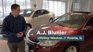 preview picture of video 'The All-New 2015 Chevy Malibu at Uftring Weston in Peoria, IL - Video Walkaround'
