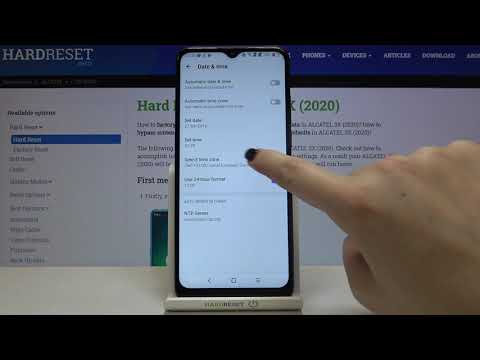 How to Set Up Date & Time on ALCATEL 3X 2020 – Time Settings