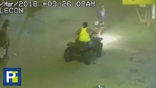 Trató de atropellar a su rival con una cuatrimoto durante una pelea callejera en Perú