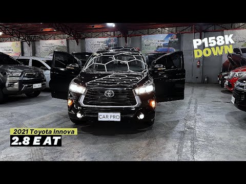 2021 Toyota Innova 2 8 E AT Video Demo