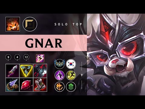 Gnar Top vs Yasuo - KR Challenger Patch 26.01
