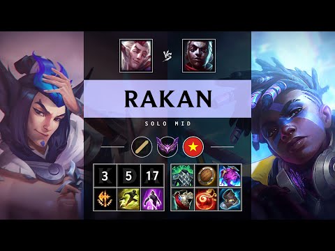 Rakan Mid vs Ekko - VN Master Patch 25.11