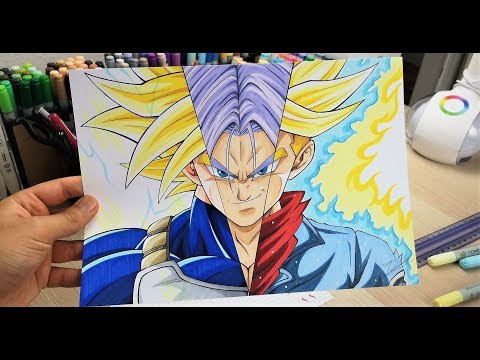 Drawing 3 Forms of Future Trunks! | TolgArt – Ora Randall’s Blog