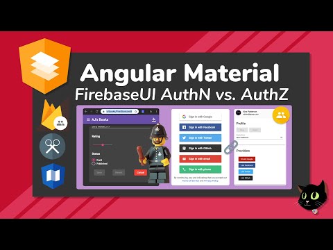 Firebase Authentication and Firestore Authorization with Angular Material