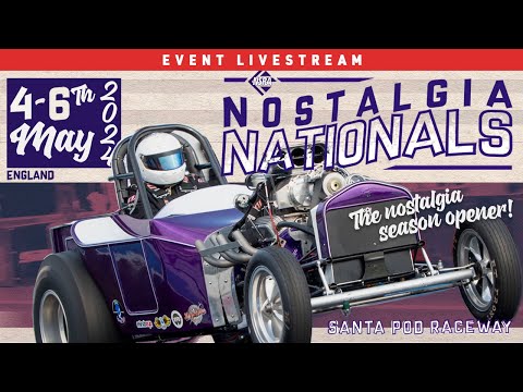 NSRA Nostalgia Nationals 2024 - Monday #dragracing