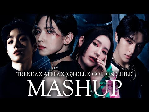 ATEEZ x (G)I-DLE x GOLDEN CHILD x TRENDZ - HALAZIA / HWAA / BURN IT / VAGABOND [MASHUP]