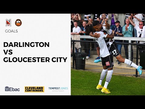 Goals: Darlington v Gloucester City