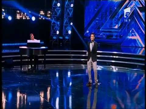 Andrei Tudor - "Cât de frumoasă ești". Interpretarea lui Octavian Broşteanu la X Factor!