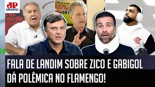 ‘O Zico vai passar? Como? O Landim falou bobagem’; fala sobre Gabigol no Flamengo dá polêmica