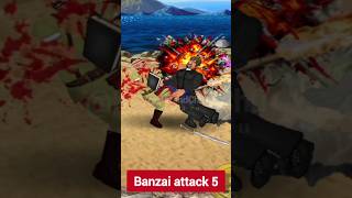🧨Banzai attack 5🧨(Back wars)