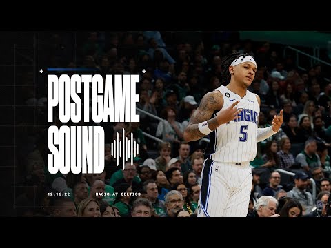 POSTGAME SOUND: MAGIC VS. CELTICS | COACH MOSE, WAGNER, BANCHERO & WAGNER