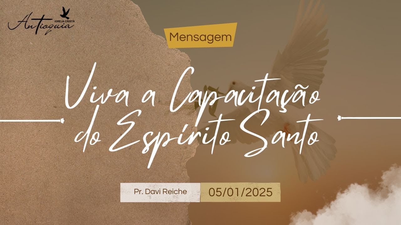 Domingo | 05 01 2025 | Pr. Davi Reiche | Tema: