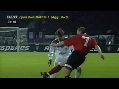 Olympique Lyonnais vs Nottingham Forest UEFA Cup 1995-96 FULL MATCH
