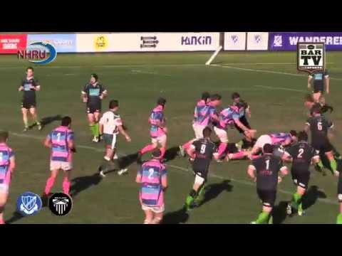 2015 NHRU Round 14 Premier 1 Highlights - Wanderers v Maitland