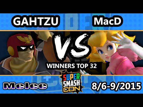 SSC - Gahtzu (Falcon) Vs. MacD (Peach) SSBM Singles Top 32 - Smash Melee