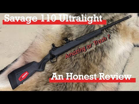Savage 110 Ultralight .308win / An honest review 