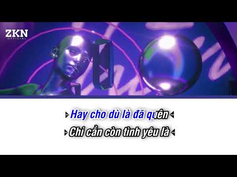 Karaoke Chìm Sâu - RPT MCK (feat. Trung Trần) | ZKN Music