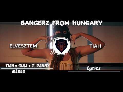 #4K60 TIAH x GIAJ x T. DANNY - MÉREG (Lyrics Video + Visualizer)