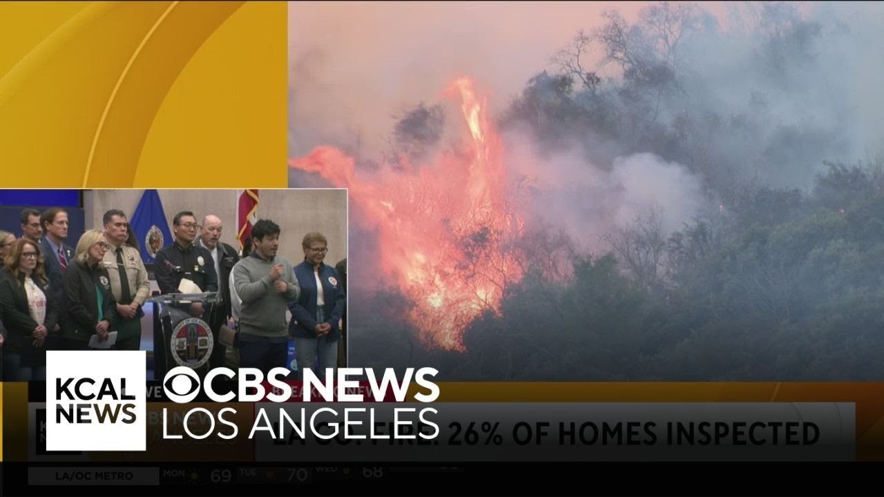 Los Angeles City and County officials give update on firefighting efforts and arrests