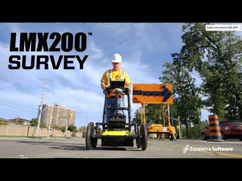 Ground Penetrating Radar for finding utilities