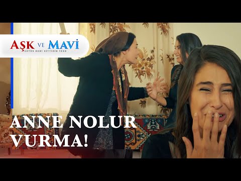 Pembe Hasibe'den dayak yiyor! - Aşk ve Mavi 45. Bölüm