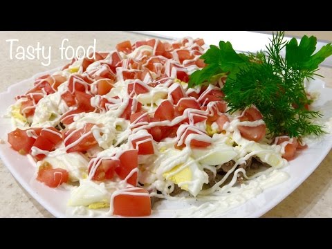 Нежный Салат из Куриной Печени! Вкусно и Просто!