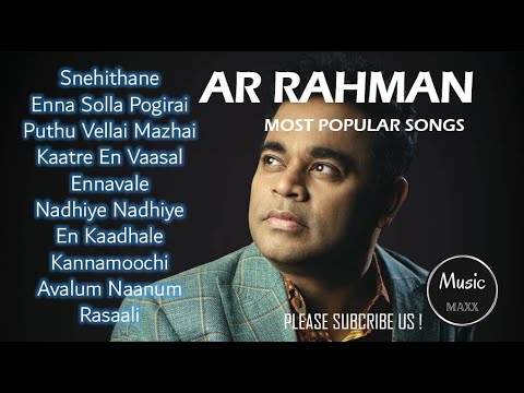 AR Rahman l All Time Favourites l Jukebox l ARR HITS l 90's 20's Tamil Hits