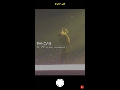190929 VIXX LIVE FANTASIA ‘PARALLEL’ All of me (Leo solo)
