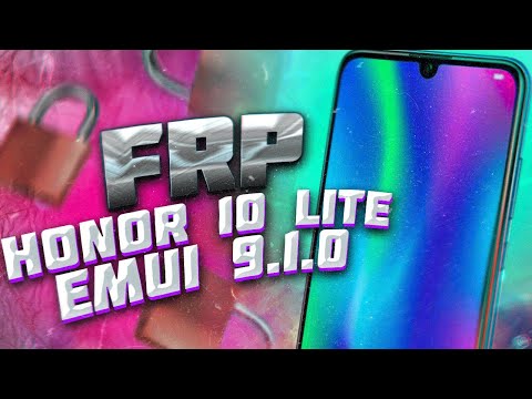 FRP! Honor 10 lite! HRY-LX1 Сброс аккаунту гугл. EMUI 9.1.0