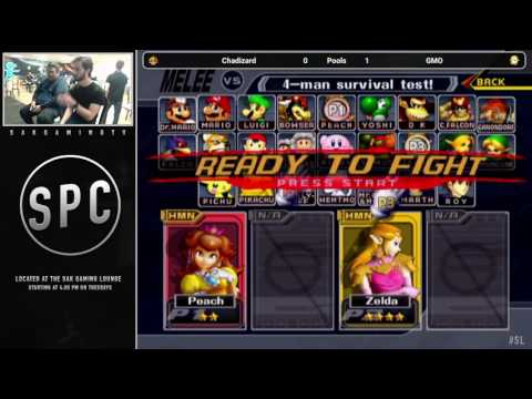 SPC40 Pools - Chadizard (Peach) vs GMO (Sheik/Falco)