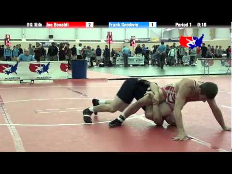 University Nat`ls FS  66 KG / 145.5 lbs: Joe Bonaldi vs. Frank Goodwin
