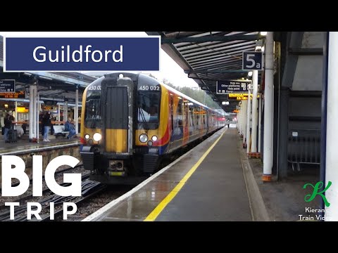 Trains at Guildford, PDL - 26/10/19